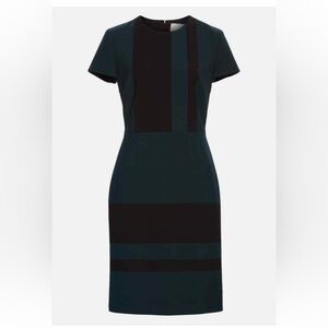 Hugo Boss Black and Dark Green Dress